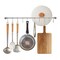 Kitchen Utensil Wall Rack Kitchen Rack Storage Rail Organizer Hanging Pot Rack